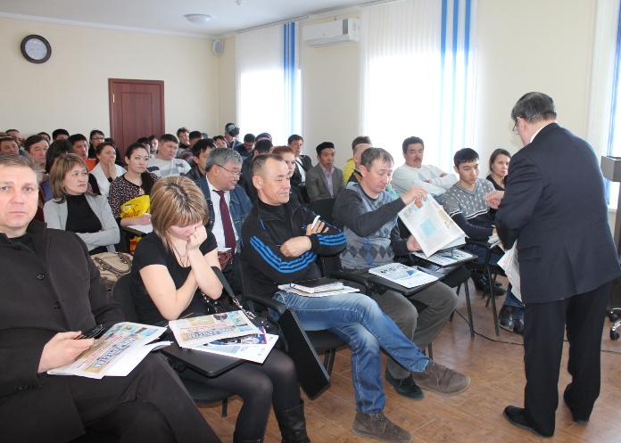27 марта в ЦОПе в Кокшетау началось бесплатное обучение начинающих и действующих предпринимателей в рамках проекта «Бизнес-Советник».