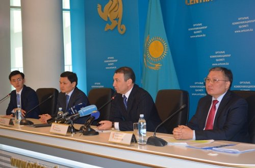Сегодня, 30 апреля 2014 года, Председатель Агентства Оразбаков Г. И. выступил на брифинге в Службе центральных коммуникаций Казахстана «ЕАЭС — новые возможности для казахстанского бизнеса».