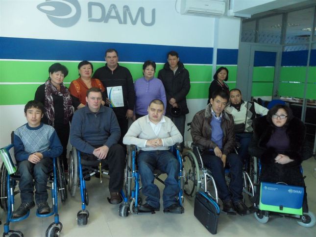 В Талдыкоргане консультанты ЦОПа провели презентацию совместного проекта Фонда «Даму» и благотворительного фонда «Кус Жолы» для начинающих предпринимателей с ограниченными физическими возможностями.