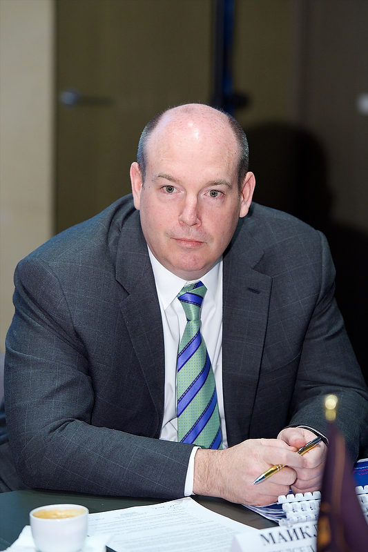 Майкл Эгглтон, председатель Правления Евразийского банка 