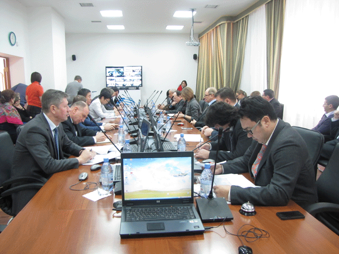В АО «Казахтелеком» прошло отчетное собрание руководства перед трудовым коллективом по итогам работы за 2013 год и задачах на предстоящий период.