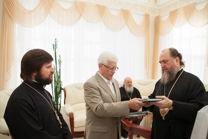 Члены Синода Православной Церкви Казахстана встретились с Чрезвычайным и Полномочным послом России в Казахстане 