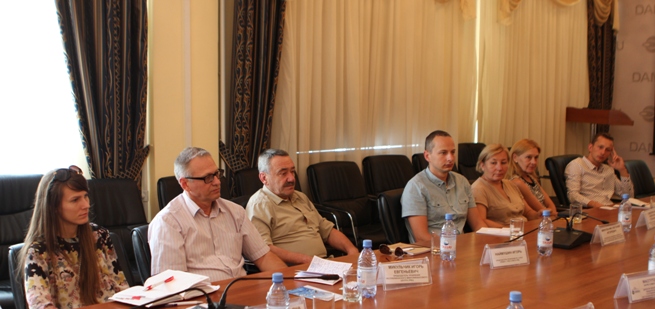 В головном офисе фонда развития предпринимательства «Даму» прошла встреча представителей Фонда «Даму» и «Республиканского микрофинансового центра» Республики Беларусь.