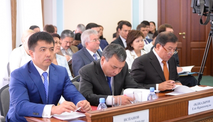 Сегодня проведено расширенное совещание по итогам работы судов республики за первое полугодие 2014 года.
