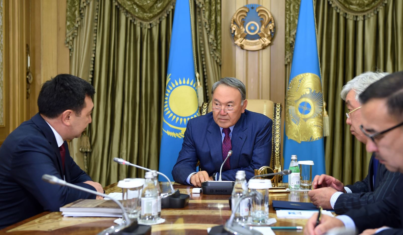 Встреча с президентом Тюркской академии Дарханом Кыдырали