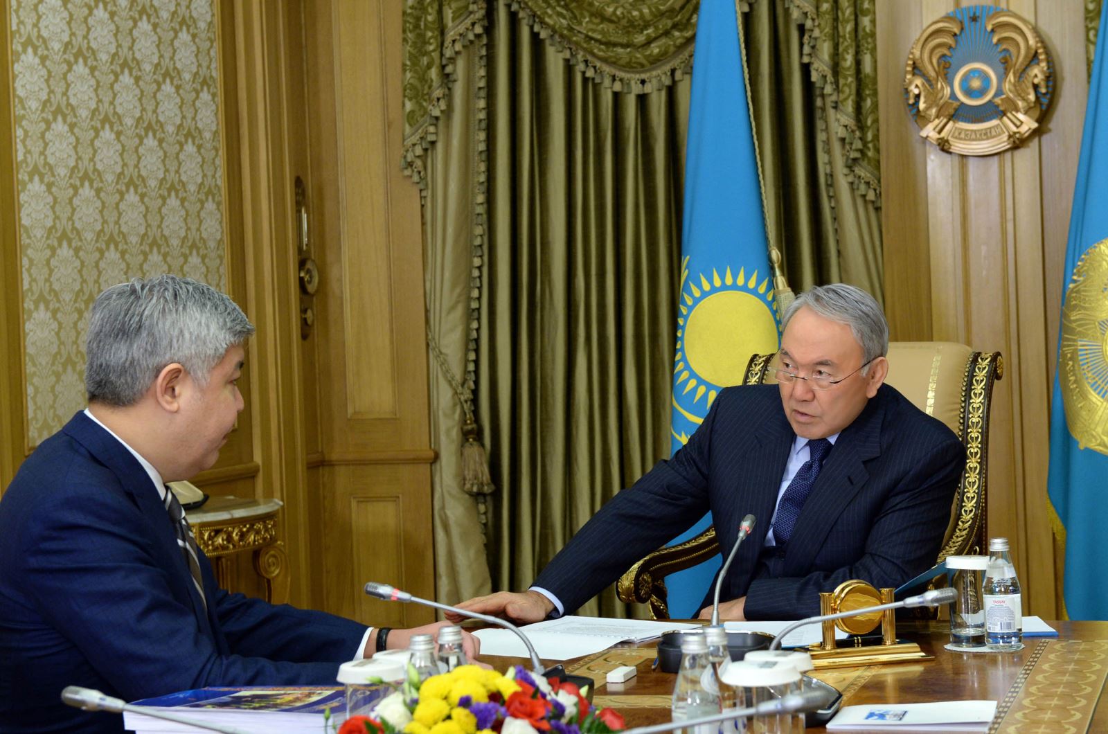 Встреча с председателем правления АО НАК «Казатомпром» Нурланом Каппаровым