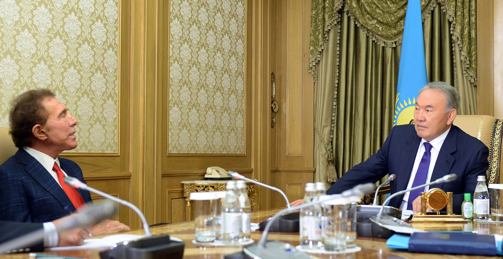 Встреча с главой компании «Wynn Resorts» Стивеном Уинном