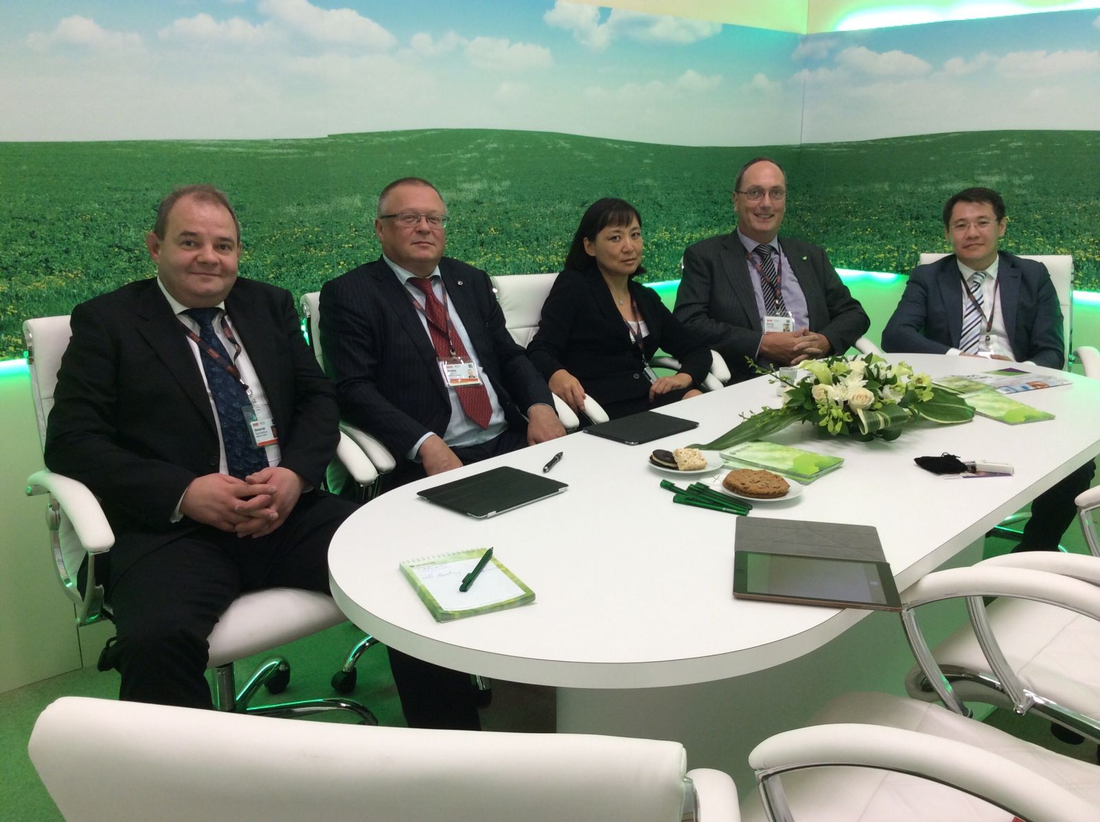 ДБ АО «Сбербанк» на Форуме SIBOS 2014