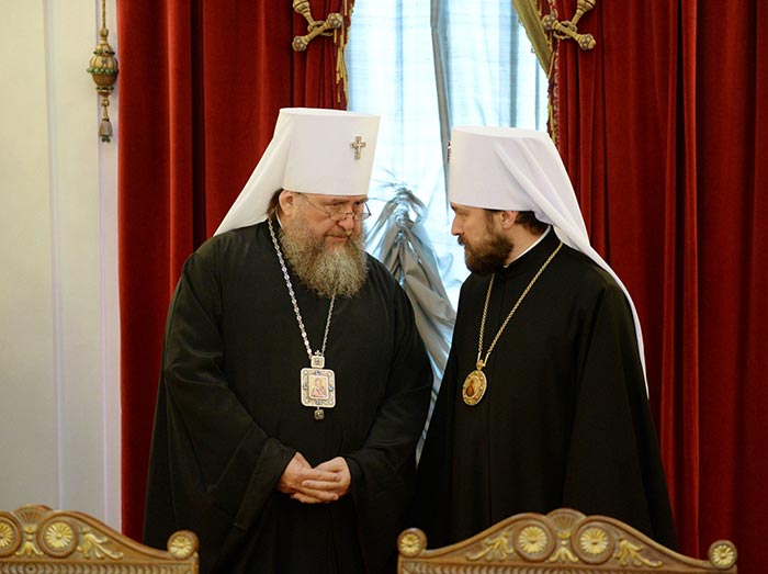 Митрополит Александр принял участие в заседании Священного Синода Русской Православной Церкви, состоявшемся в Санкт-Петербурге