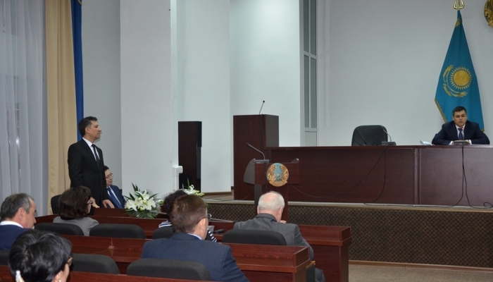 В Жамбылском областном суде произошли кадровые изменения